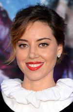 AUBREY PLAZA at Guardians of the Galaxy Premiere in Hollywood