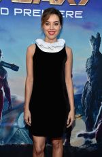 AUBREY PLAZA at Guardians of the Galaxy Premiere in Hollywood