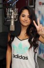 BECKY G at  Y100 Radio Station in Miami