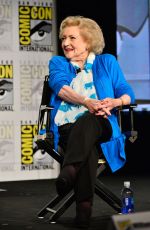 BETTY WHITE at Legends of TV Land Panel at Comic-con 2014 in San Diego