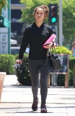 BRENDA SONG Heading to a Gym in Beverly Hills