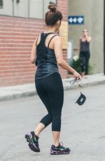BRENDA SONG Leaves a Gym in Studio City 1907