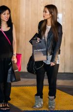 BRENDA SONG Out Shopping in Woodland Hills
