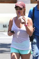 BRITNEY SPEARS Leaves a Coffe Bean in Los Angeles