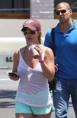 BRITNEY SPEARS Leaves a Coffe Bean in Los Angeles
