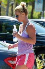 BRITNEY SPEARS Leaves a Gym in Calabasas