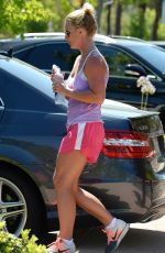 BRITNEY SPEARS Leaves a Gym in Calabasas