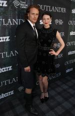 CAITRIONA BALFE at Outlender Panel at Comic-con in San Diego