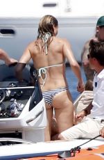 CAMERON DIAZ in Bikini at a Beach in Sardinia