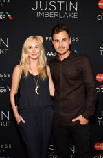 CANDICE ACCOLA at Justin Timberlake Concert in New York
