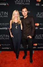 CANDICE ACCOLA at Justin Timberlake Concert in New York