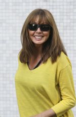 CAROL VORDERMAN on the Set of Loose Women