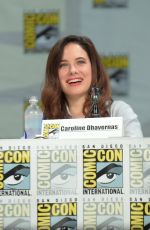 CAROLINE DHAVERNAS at Hannibal Presentation at Comic-con 2014 in San Diego