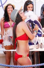 CASEY BATCHELOR in Bikini at a Pool in Ibiza