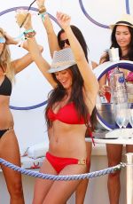 CASEY BATCHELOR in Bikini at a Pool in Ibiza