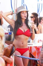 CASEY BATCHELOR in Bikini at a Pool in Ibiza