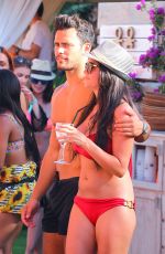 CASEY BATCHELOR in Bikini at a Pool in Ibiza