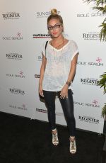 CASSIE SCERBO at Matt Leinart Foundation Celebrity Bowl in Hollywood
