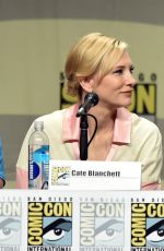 CATE BLANCHETT at Legendary Pictures Panel at Comic-con in San Diego