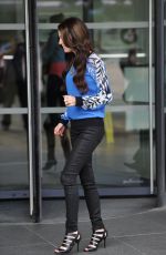 CHER LLOYD at BBC Breakfast Studios in Manchester