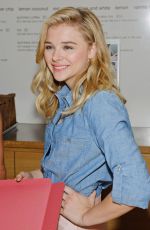 CHLOE MORETZ at If I Stay Fan Event at Sprinkles Cupcakes in Chicago