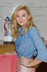 CHLOE MORETZ at If I Stay Fan Event at Sprinkles Cupcakes in Chicago