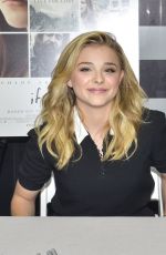 CHLOE MORETZ at If I Stay Fan Meet and Greet in McLean