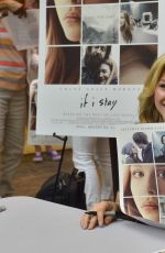 CHLOE MORETZ at If I Stay Fan Meet and Greet in McLean