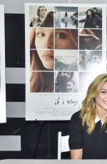 CHLOE MORETZ at If I Stay Fan Meet and Greet in McLean