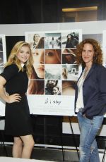 CHLOE MORETZ at If I Stay Fan Meet and Greet in McLean