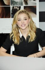 CHLOE MORETZ at If I Stay Fan Meet and Greet in McLean