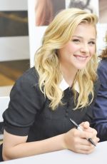 CHLOE MORETZ at If I Stay Fan Meet and Greet in McLean