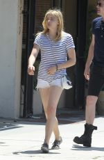 CHLOE MORETZ in Shorts 