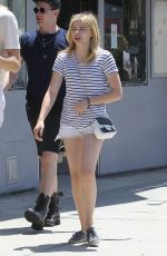 CHLOE MORETZ in Shorts 
