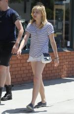 CHLOE MORETZ in Shorts 