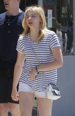 CHLOE MORETZ in Shorts 