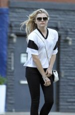 CHLOE MORETZ Out and About in Soho