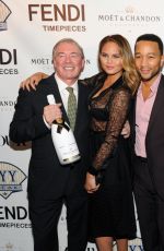 CHRISSY TEIGEN at Dujour Magazine and NYY Steak Event