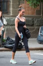 CHRISSY TEIGEN Heading to a Gym New York