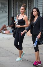 CHRISSY TEIGEN Heading to a Gym New York