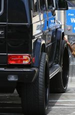 CHRISTINA MILIAN at a Gas Station in Los Felix