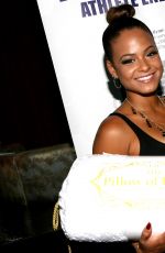 CHRISTINA MILIAN at GBK Luxury Sports Lounge in Hollywood
