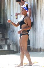 CHRISTINA MILIAN in Swimsuit at Paris Hilton