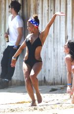 CHRISTINA MILIAN in Swimsuit at Paris Hilton