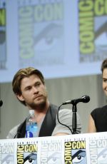 COBIE SMULDERS at Marvel Studios Panel at Comic-con in San Diego