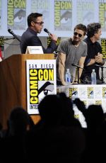 COBIE SMULDERS at Marvel Studios Panel at Comic-con in San Diego