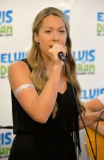 COLBIE CAILLAT at Z100 Studio in New York