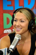 COLBIE CAILLAT at Z100 Studio in New York