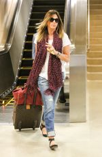 DAISY FUENTES at LAX Airport in Los Angeles