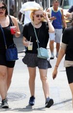 DAKOTA FANING Out and About in New York 2307